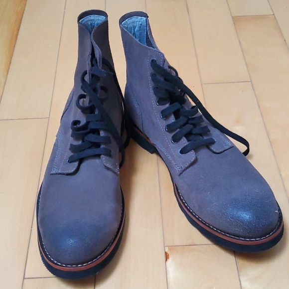 Seavees Grey Boondocker Boots - Picture 1 of 4